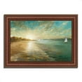 thumbnail image 3 of Tangletown Fine Art 'Coastal Glow' Print on Canvas, 3 of 6