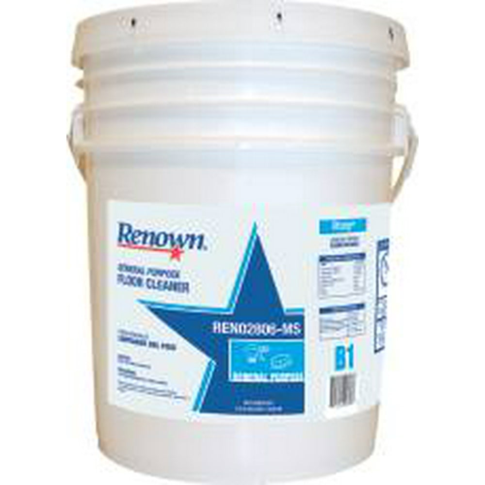 Renown General Purpose Floor Cleaner, 5 Gallon, 1 Pail