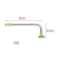 thumbnail image 2 of S SERENABLE Pressure Washer Gutter Rod 90 Degrees 16cm 1/4'' Quick Release Green, 2 of 6