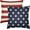 Blue Stars Red Stripe, variant on Watermelon Pillow Covers 16x16 Set of 2 Summer Fruits Pattern Print Decorative Throw Pillows Outdoor Farmhouse Pillowcases Linen Cushion Case Decor for Home Sofa Couch Bed