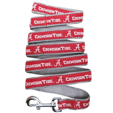 University of Alabama Nylon Ribbon Dog Leash (Best Of Mike Leach)
