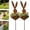 2Pcs#12, variant on Lodgix Easter Vintage Metal Rabbit Shaped Planter Garden Stake, Rustic Patina Finish Bunny Decor for Outdoor Garden Yard, Rusty Metal Rabbit Gardens Stake Spring Decorations Patio Lawn (2Pcs)