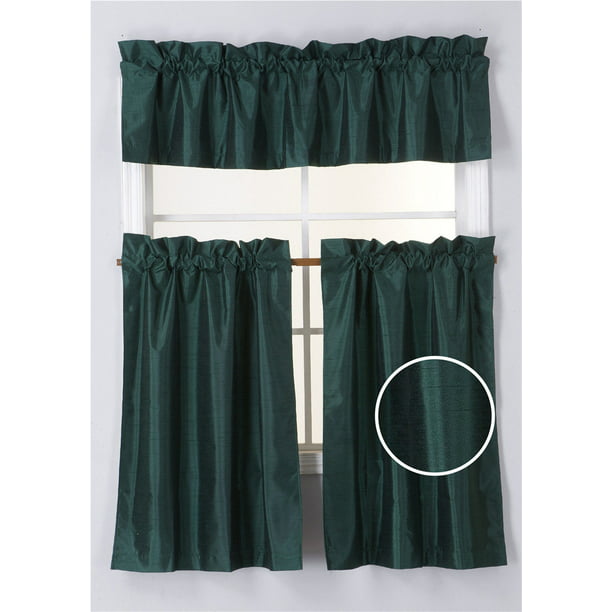 white valance with 3 inch rod pocket
