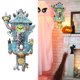 thumbnail image 1 of Artesanías De Resina De Halloween Reloj De Pared De Halloween Reloj Fantasma De Resina Regalos De Halloween Para Familiares Y Amigos Guardurnaity HA038128-00, 1 of 6