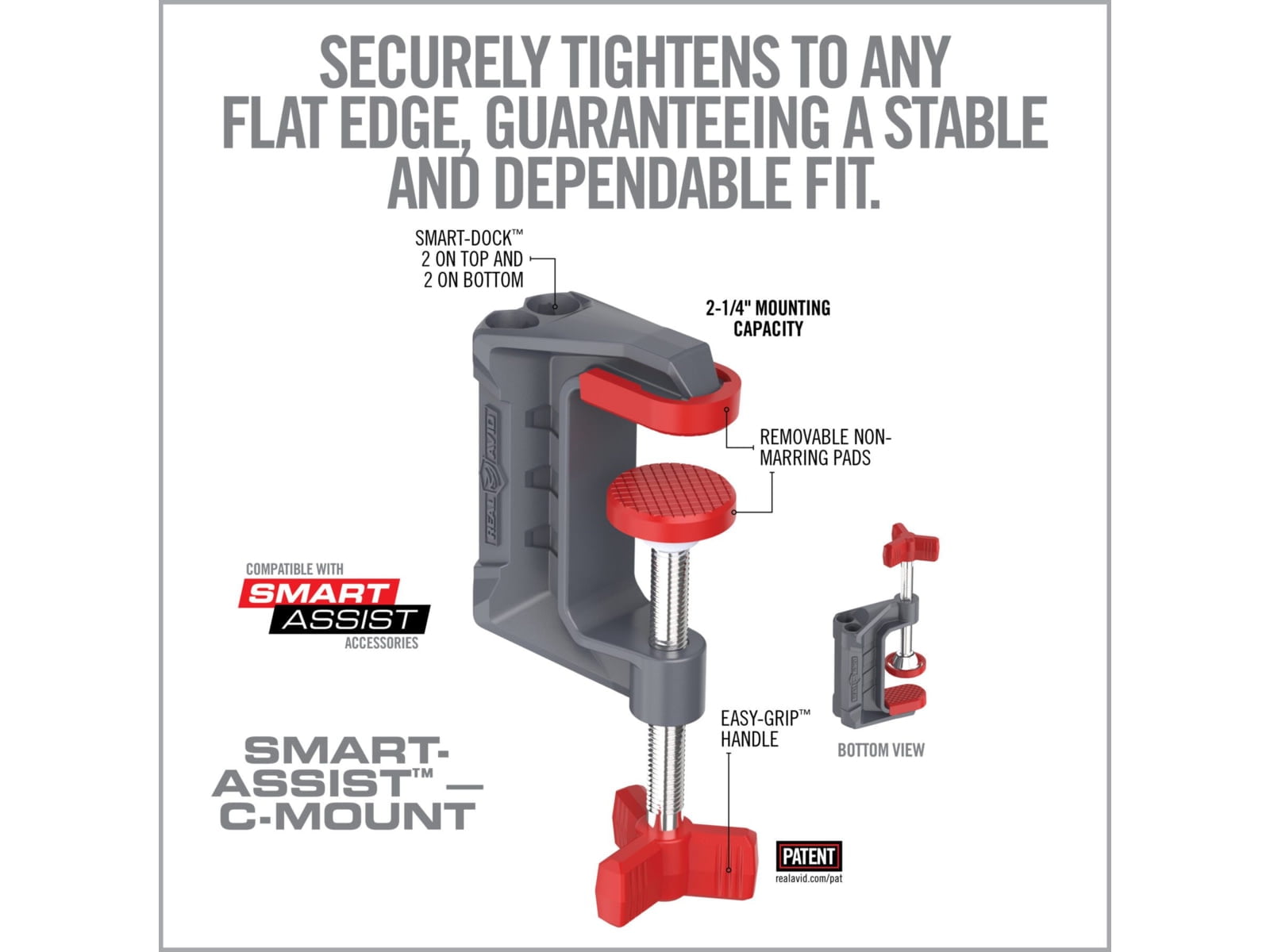 Real Avid Smart Assist C Clamp Mount