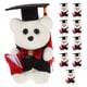 thumbnail image 1 of 10 piezas de graduación de la muñeca de oso de 10 piezas dormitorio de peluche de oso, 1 of 5