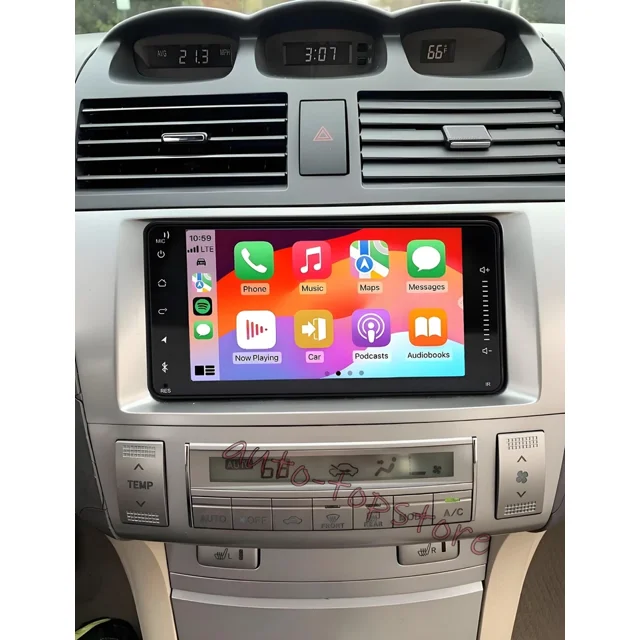 For Toyota Solara 2004-2008, Android 13 Car Stereo, 7 Inch Touchscreen Radio With Wireless Carplay & Android Auto, 2+32Gb, Includes Ahd Backup Camera & Microphone