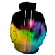 thumbnail image 1 of Sudadera con capucha y cremallera teñida con efecto tie-dye para hombre y mujer, suéteres de primavera, sudaderas extragrandes con capucha 3D, sudadera con capucha 3D de anime, ropa para hombre, 1 of 6