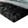 thumbnail image 2 of Ambesonne Colorful Fitted Sheet, Cliffs Waterfall Canoe, Twin Size, Multicolor, 2 of 3