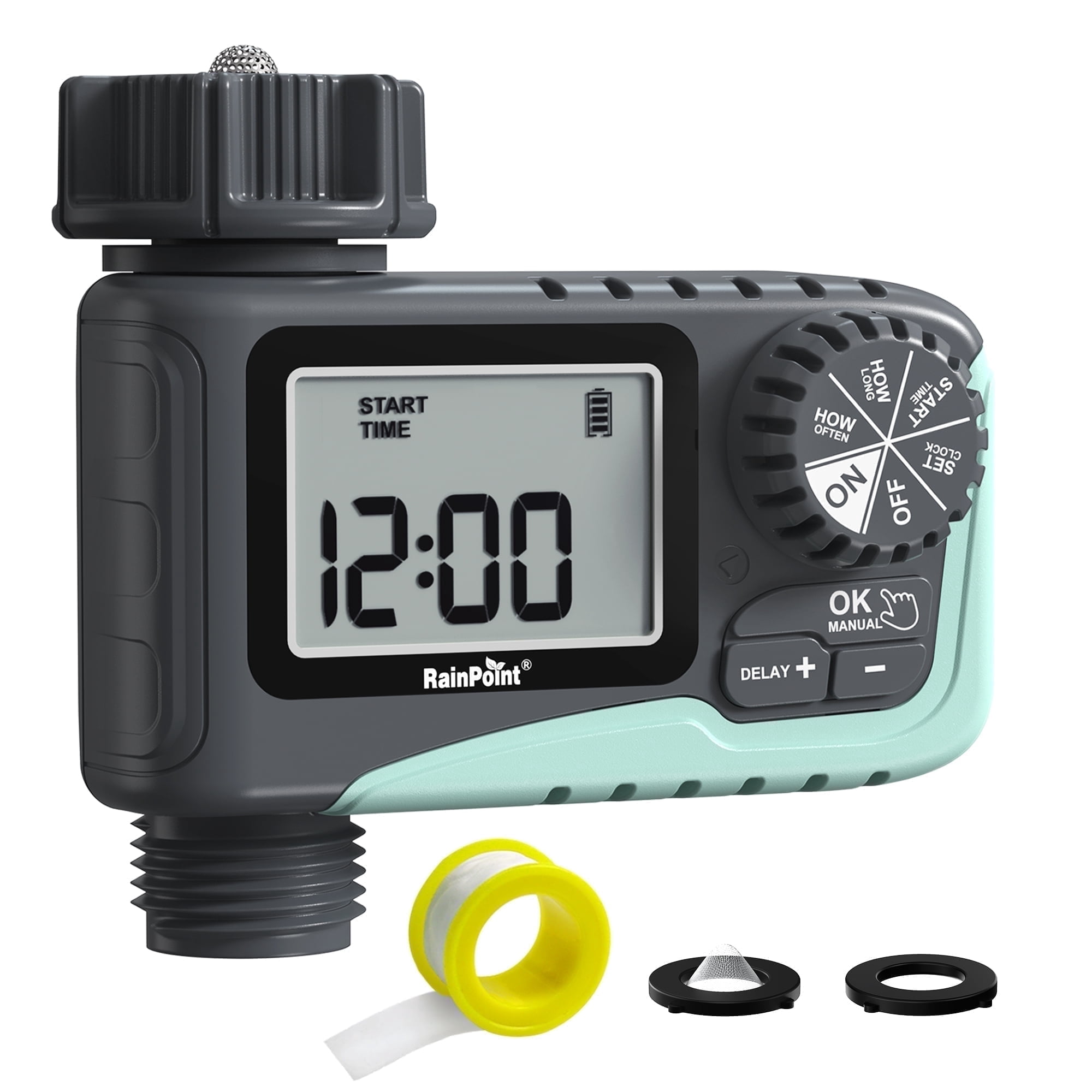 Melnor HydroLogic 73280 Digital Water Timer, 2 Zone and 4 Zone