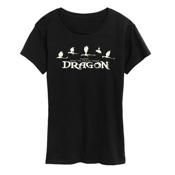 How To Train Your Dragon - Dragons - Women's Short Sleeve Graphic T-Shirt