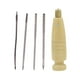 thumbnail image 1 of Punzón de costura de cuero de lona 1, reparación de perforadora de cuero portátil para manualidades DIY, 1 of 9