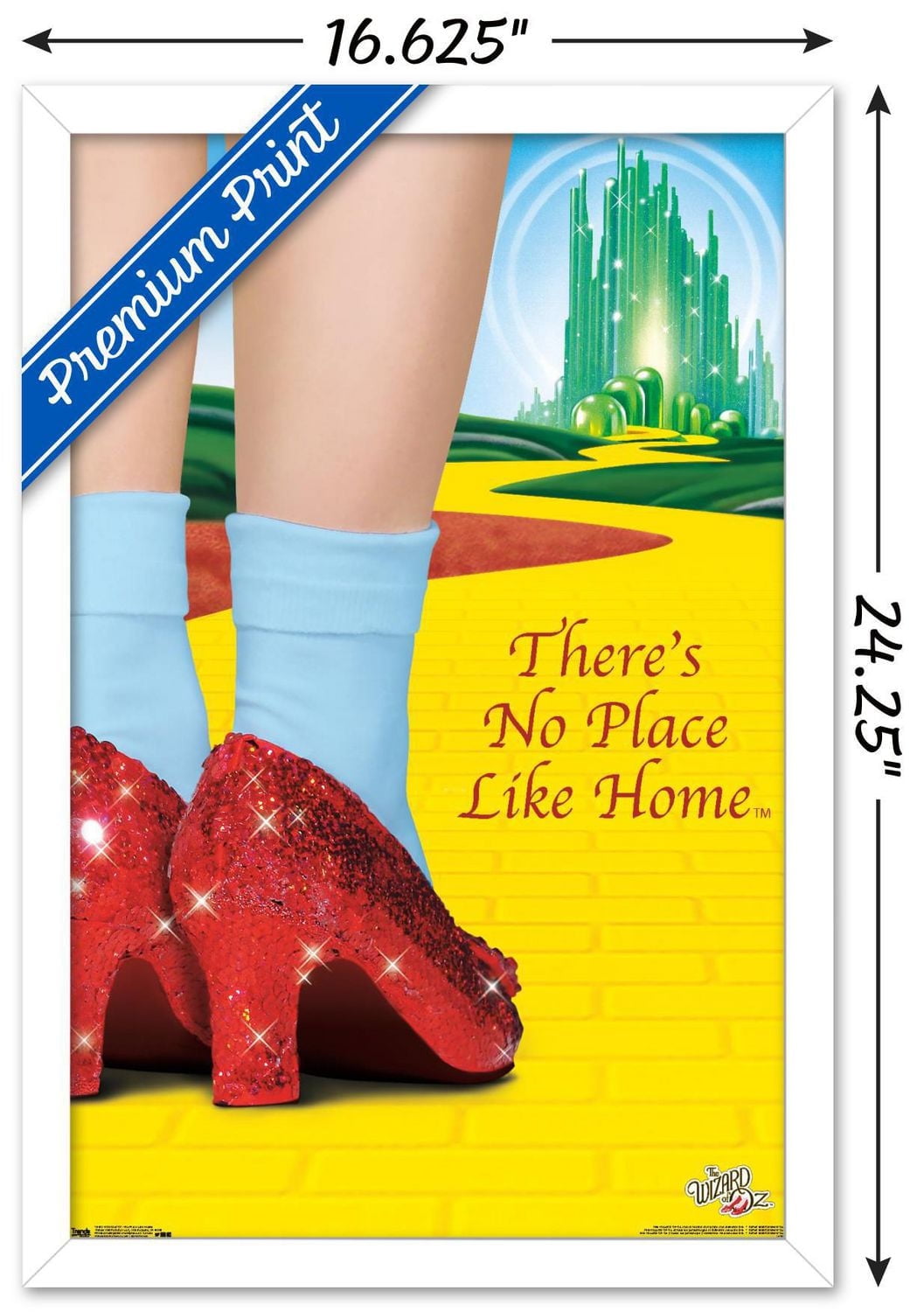 The Wizard Of Oz - No Place Like Home Wall Poster, 22.375" x 34"