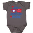 thumbnail image 3 of Inktastic 4th of July All American Dude with Red and Blue Glasses Boys Baby Bodysuit, 3 of 5