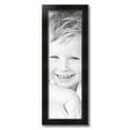thumbnail image 2 of ArtToFrames 9" x 28" Honors Black with Silver Picture Frame, 9x28 inch Black Wood Poster Frame (WOM-5157),  Pack, 2 of 7