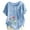 Sky Blue, variant on Cilsoka 2026 Fashion Tops, Women's Floral T-Shirts V-Neck Dandelion Sun Flower Graphic Casual Tee Boho Tops Cute Wildflowers Shirts, Floral Print Tshirts
