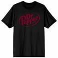 thumbnail image 4 of Dr Pepper Est. 1885 Maroon Logo Men's Black Graphic Tee-5XL, 4 of 6