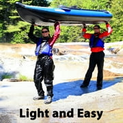 Sea Eagle 420X Explorer Inflatable Kayak- Fishing, Touring, Camping, Exploring & White Watering QuikSail Package