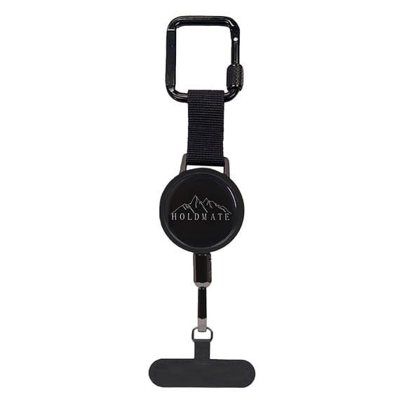 Phone Lanyard For Smartphones, 27.5" Cord With Secure Locking Clip & 360° Anti-Tangle Design – Retractable Phone Holder For Daily Use