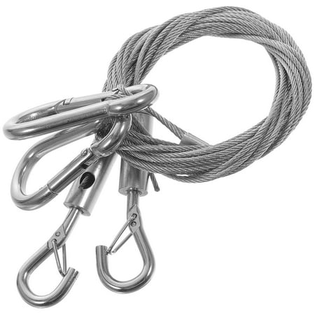 

2 Sets of Picture Hanging Kits Picture Hangers Multipurpose Wire Rope Hanging Hook Kits