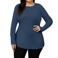 thumbnail image 5 of Sun Protection Clothing Women Sun Protection Long Sleeve Swim Tops Lightweight Hiking Athletic Shirt, 5 of 5