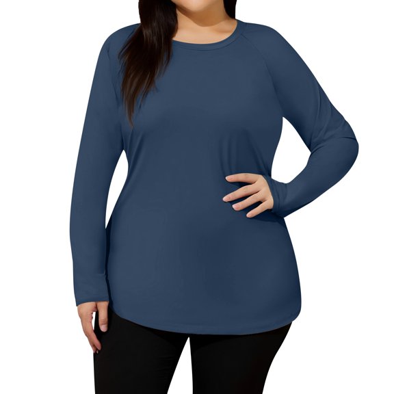 UV Protection Shirts for Women Long Sleeve Athletic Shirts UV Sun Protection Quick Dry Workout Fishing Lightweight Tops