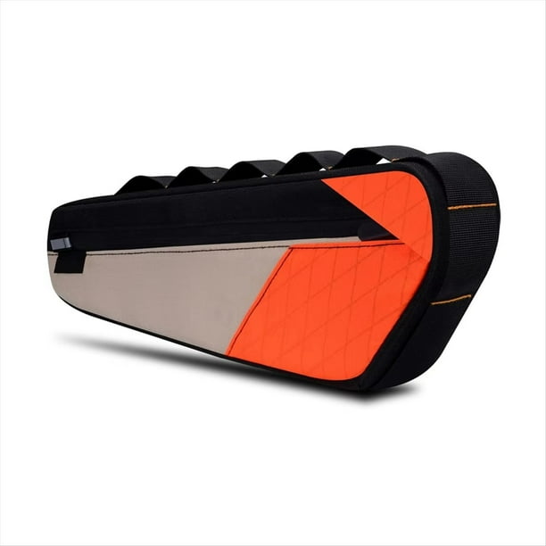 Bolsa para Sillín de Bicicleta, Bolsa Trasera para Sillín de Bicicleta de Montaña y Carretera, Cojín para Equipo de Ciclismo C