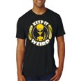 thumbnail image 2 of Wild Bobby Keep It Weird Alien Men Premium Tri Blend Tee, 2 of 6