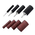 thumbnail image 3 of Drum Sander Kit Sanding Belt Sandpaper With Spindle Case For Drill Press Rotary Tools, 3 of 5