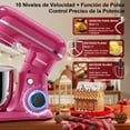 thumbnail image 2 of Batidora de Pedestal Planetaria Honinst 10 Velocidades Uso Doméstico Tazón de 4QT, 2 of 8