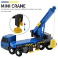 thumbnail image 3 of Multifunctional Train Toy Set Accessories Mini Crane Truck Toy Vheicles Kids Toy Compatible with Woo, 3 of 5