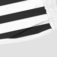 thumbnail image 5 of JAJAHO Mens Swim Trunks With Liner 2 In 1 Striped Drawstring Shorts Summer Bathing Suit Soft Beachwear, 5 of 7