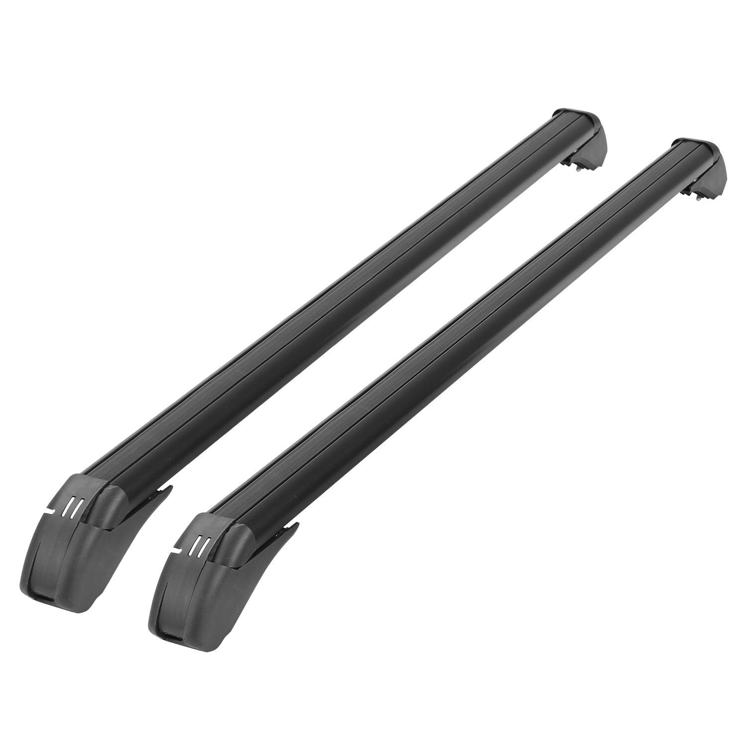 2PCS Universal 43"Car Roof Rack Cross Bars with Anti-Theft Lock Adjustable Aluminum Window Frame Crossbars for Bike Kayak Cargo Luggage