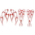thumbnail image 2 of Réservoir d'Essence et Flamme pour Moto Rouge, 2 of 8