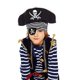 thumbnail image 5 of Yuarrent 1 Set Pirate Eye Patch Felt Funny Kids Supple Blinder Skeleton Elements Gifts Blindfold Decorations Toy Props Party No.1 20Conjunto, 5 of 6