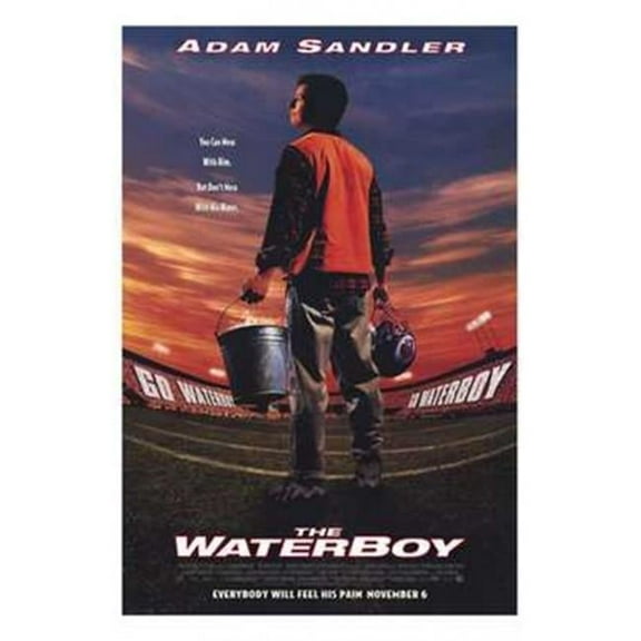 Pop Culture Graphics MOV189785 The Waterboy Movie Poster, 11 x 17