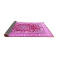 thumbnail image 2 of Ahgly Company Indoor Round Persian Pink Traditional Area Rugs, 6' Round, 2 of 4