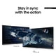 thumbnail image 5 of SAMSUNG 34 ViewFinity S50GC Series Ultra-WQHD Monitor, 100Hz, 5ms, HDR10, AMD FreeSync, Eye Care, Borderless Design, PIP, PBP, LS34C502GANXZA, 2023, Black, 5 of 5