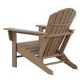 thumbnail image 7 of Portside Classic Outdoor Adirondack Chair (Set of 4) in Weathered Wood, 7 of 7