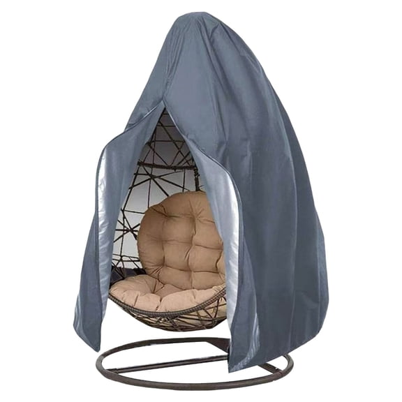 Swing Eggs Chair Cover 115x190CM Windproof and Waterproof Furniture Protector for Outdoor Garden Balcony Patios Use