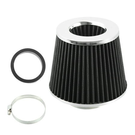 Blue Universal 2.5" Air Intake Filter - 63.5mm Inlet, Washable & High Flow