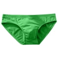 thumbnail image 2 of rygai Adult Man Briefs Stretchy Breathable Male Underwear for Daily Life ,Green XL, 2 of 8