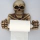 thumbnail image 3 of CHAO Portarrollos de papel higiénico con calavera, toallero seco montado en la pared, accesorios de baño, 3 of 5