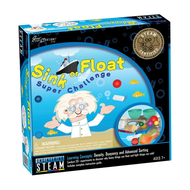 Great Explorations Sink or Float Super Science Kit - Walmart.com