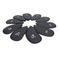 thumbnail image 1 of Funda para Cabeza de Palo de  Juego de Fundas para Cabeza de Hierro de Cuero PU Protectoras y Resistentes a la Abrasión para la Mayoría de los Palos Estándar 10 Uds ANGGREK  Otros, 1 of 8