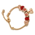 thumbnail image 4 of Pulsera creativa de estilo navideño, pulseras de moda elegantes DIY de aleación para mujeres y niñas tipo 2, 4 of 10