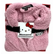 Hello Kitty Sherpa Lounge Robe Pink Special Edition Cozy One Size