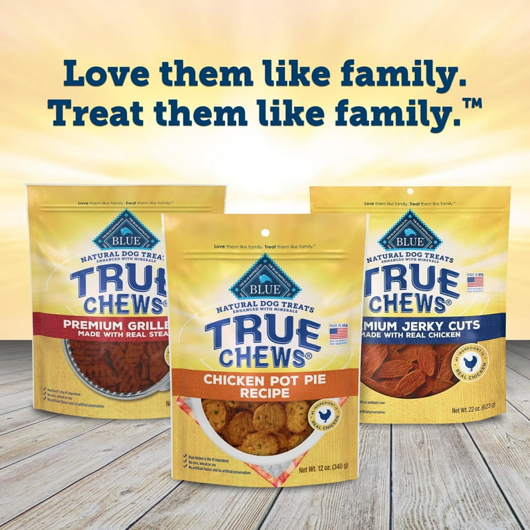 Chicken pot pie dog treats top chews 2025