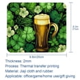 thumbnail image 5 of Saint Patrick's Day 8.3x9.8 Inch Square Non-Slip Rubber Bottom Mouse Pad, Desk Pad, Desk Mat - Printed Design for Office and Gaming, 5 of 6