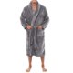 thumbnail image 1 of Pijamas para hombres Bata de baño de felpa Kimono Ropa de dormir para el hogar(Gris-XXL) Nituyy Pijamas-GL715-NZ14532B4, 1 of 5
